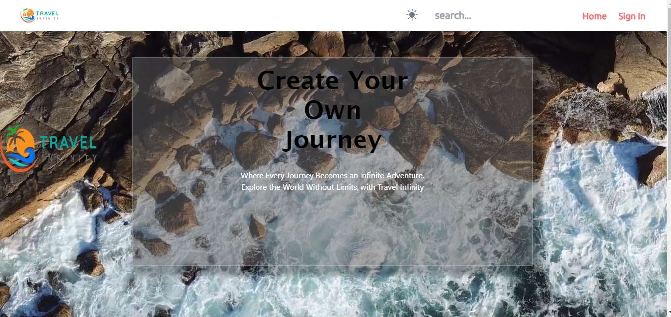 Travel Planning Web Application